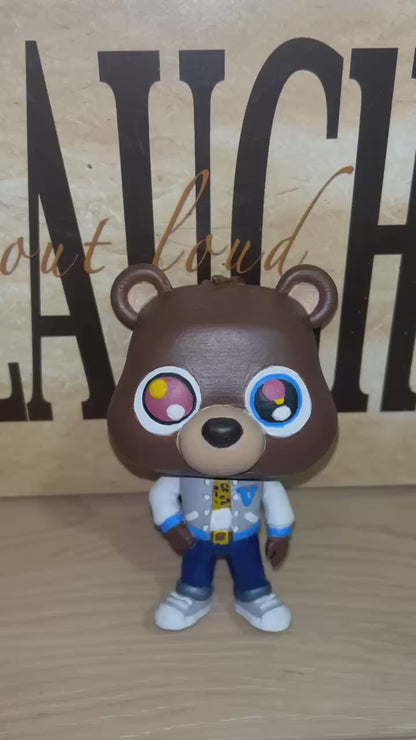 Kanye West (Graduation Bear Edition) Funko Pop (Custom Edition)